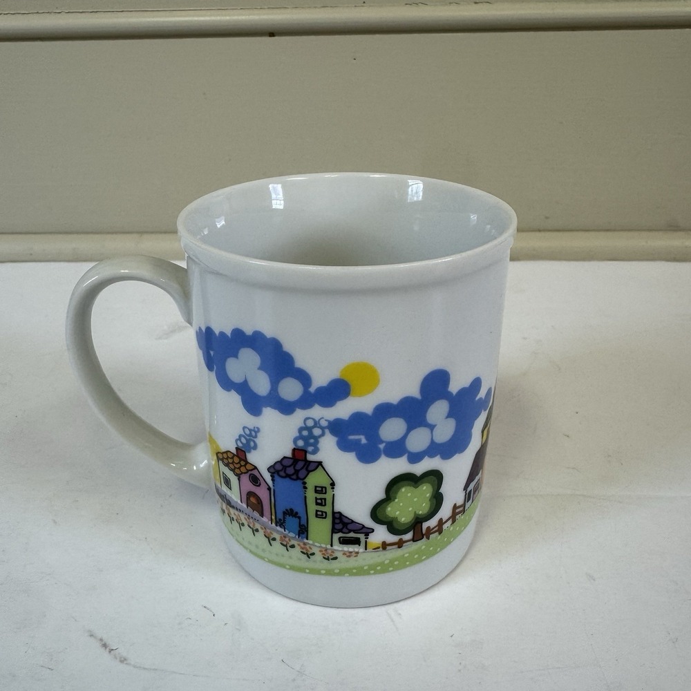 Vintage Rainbow Coffee Mug Message Mugs "Be A Dreamer A Rainbow Chaser" Gifting - Picture 4 of 7